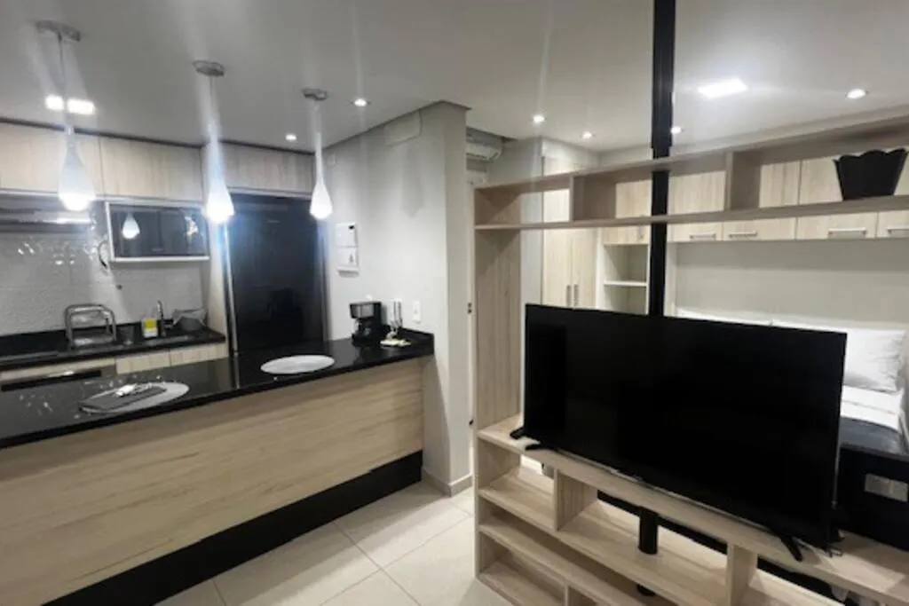 Studio 100% Mobiliado E Decorado 26 Guarulhos